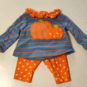 The Bailey Boys pumpkin outfit